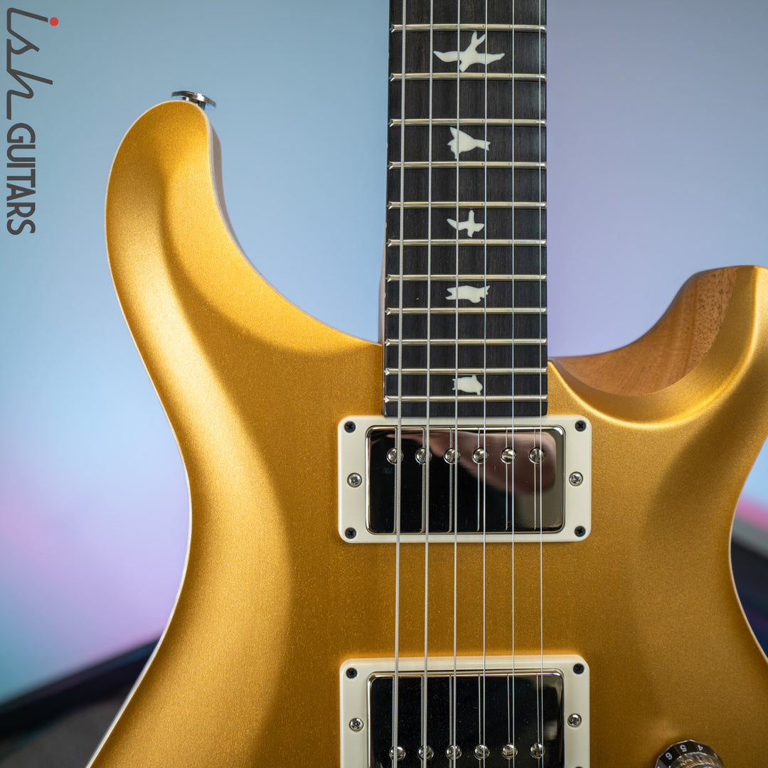 PRS CE 24 Satin Nitro 57/08 Ebony Fretboard Gold Top