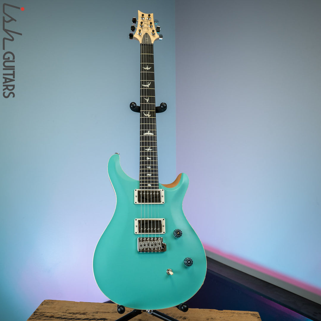 PRS CE 24 Satin Nitro 57/08 Ebony Fretboard Seafoam Green