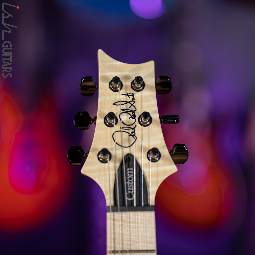 2021 PRS Custom 24 Wood Library Seafoam Green Opaque Satin