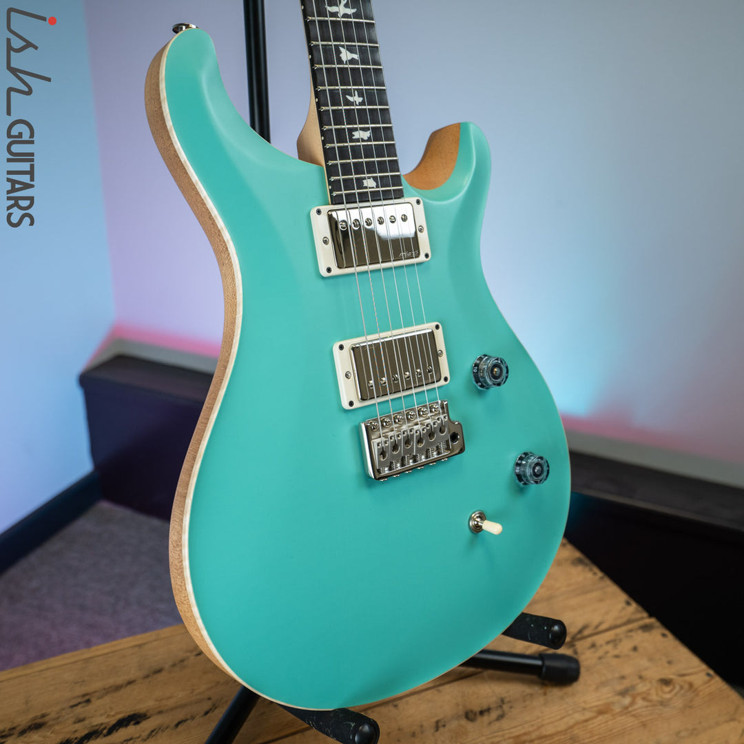 PRS CE 24 Satin Nitro 57/08 Ebony Fretboard Seafoam Green