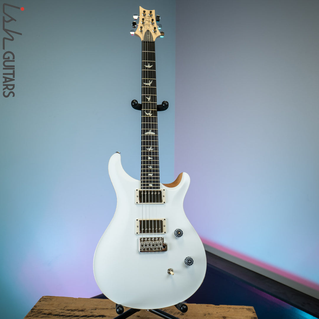 PRS CE 24 Satin Nitro 57/08 Ebony Fretboard Jet White