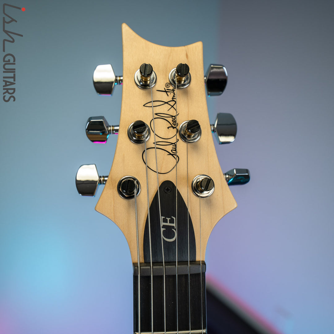 PRS CE 24 Satin Nitro 57/08 Ebony Fretboard Jet White