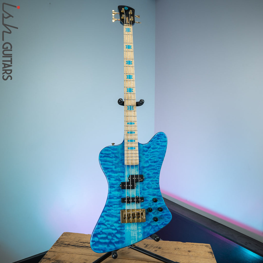2020 Spector NS-2X Bahama Blue Gloss