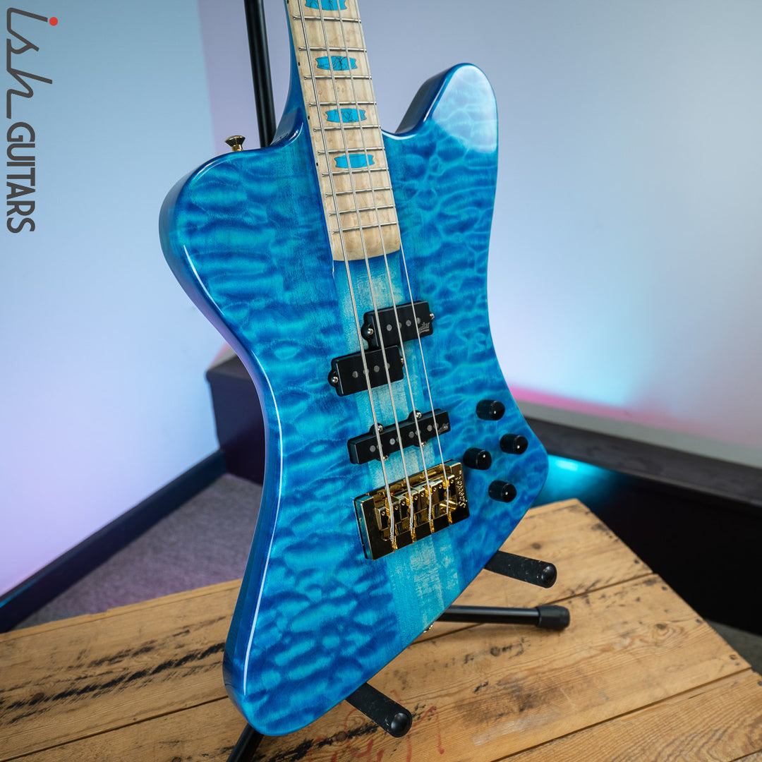 2020 Spector NS-2X Bahama Blue Gloss