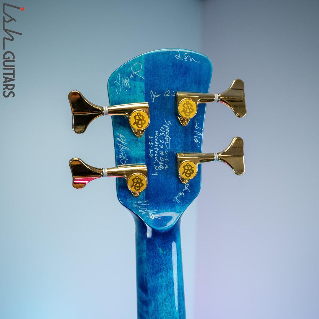2020 Spector NS-2X Bahama Blue Gloss