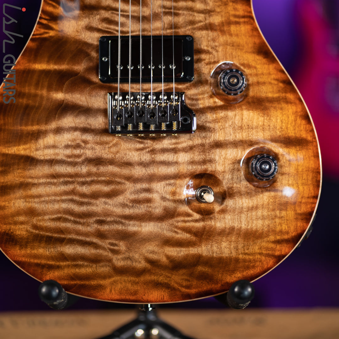 PRS Custom 24 Wood Library Autumn Sky One Piece Quilt 10 Top