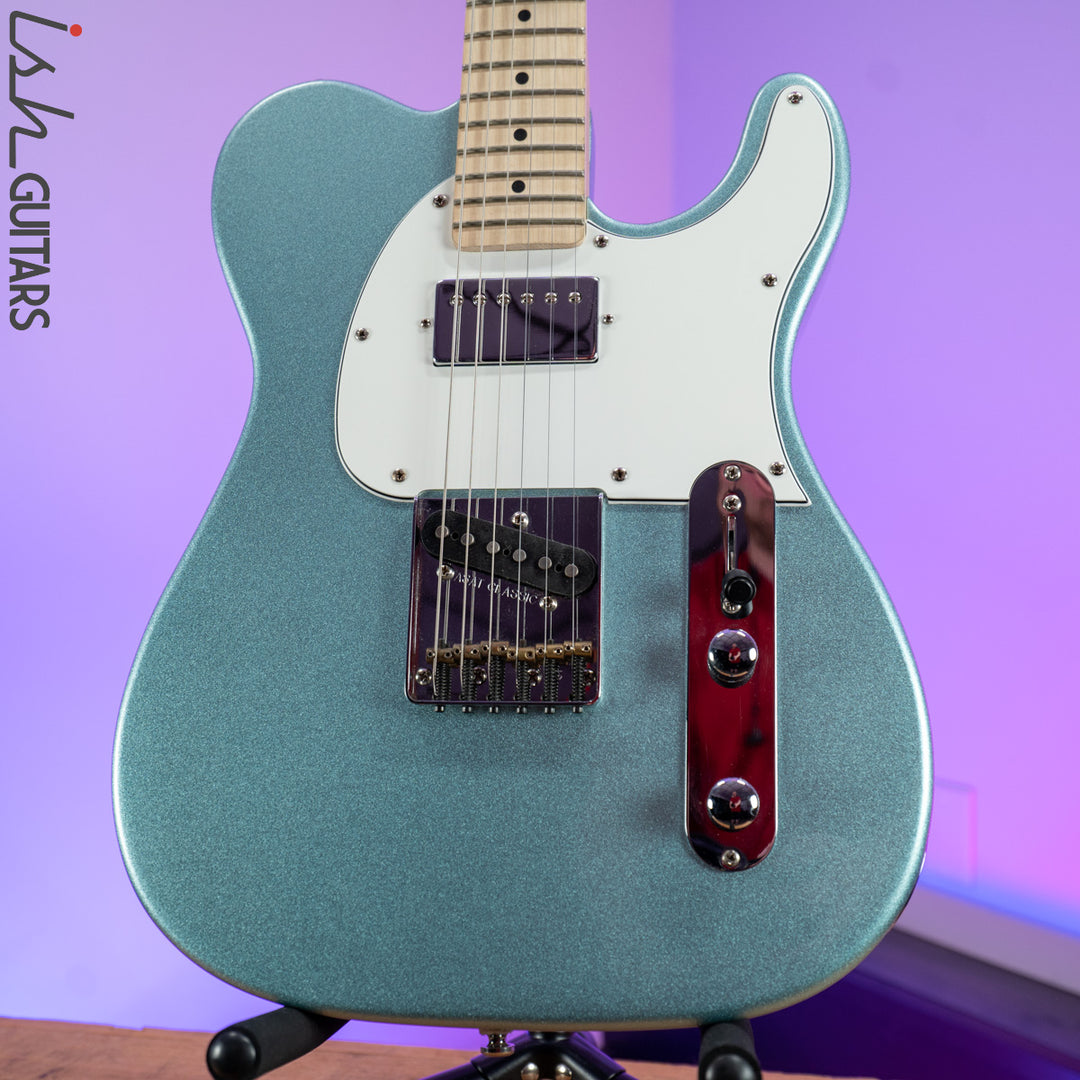 2018 G&amp;L ASAT Classic BluesBoy Tribute Series Turquoise Mist