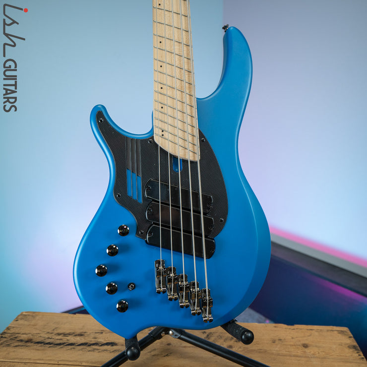 Dingwall NG-3 5-String Left-Handed Bass Laguna Seca Blue