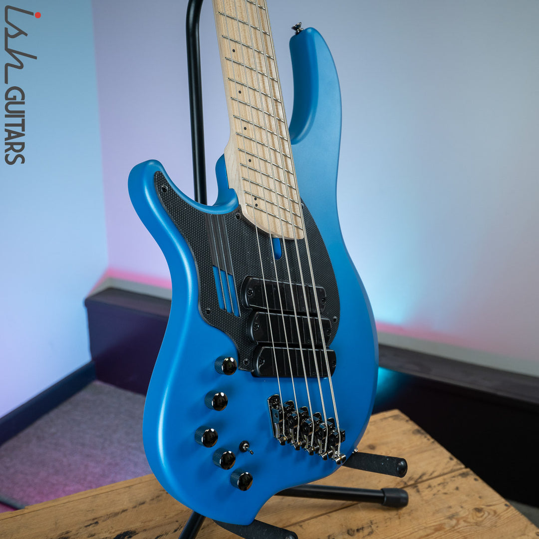 Dingwall NG-3 5-String Left-Handed Bass Laguna Seca Blue