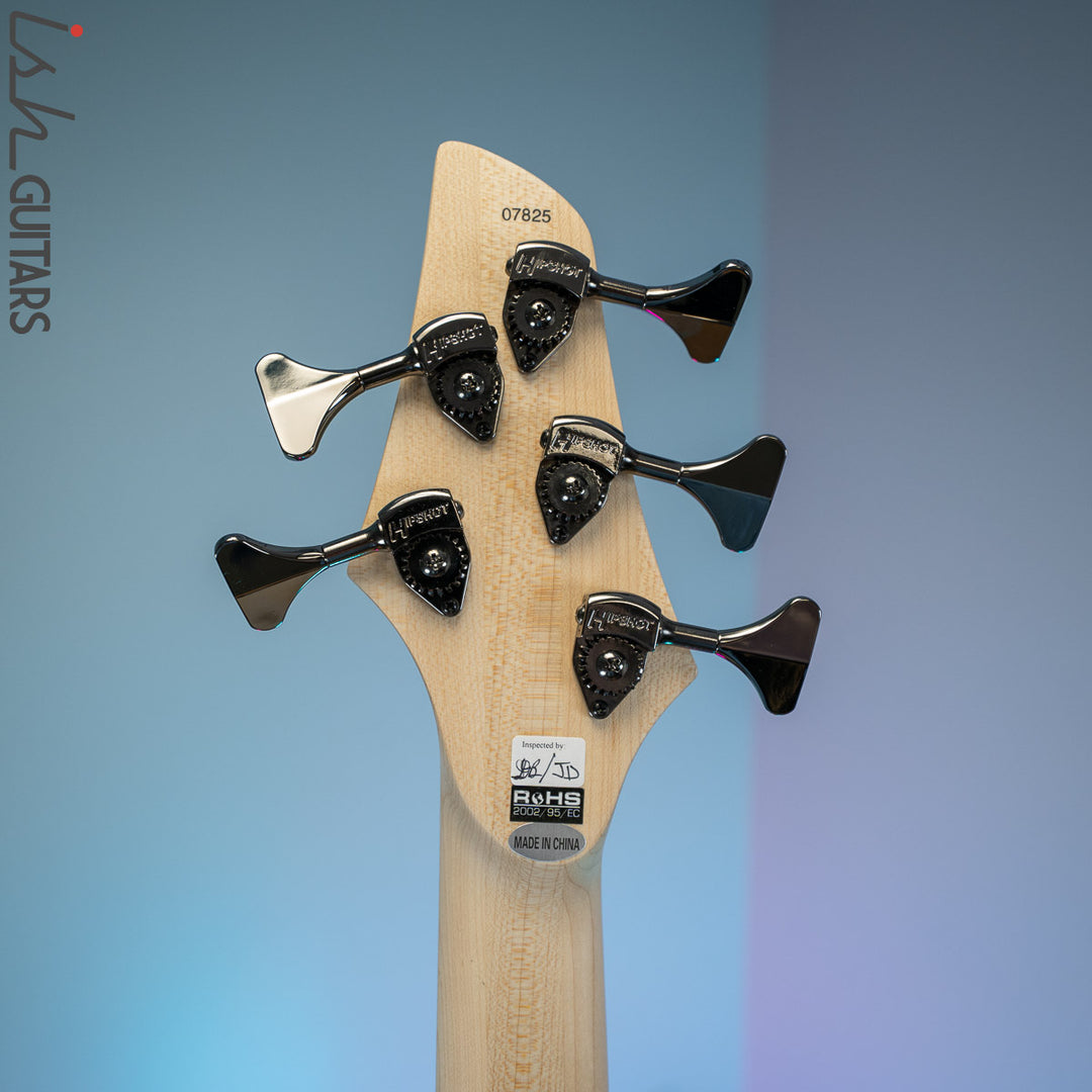 Dingwall NG-3 5-String Left-Handed Bass Laguna Seca Blue