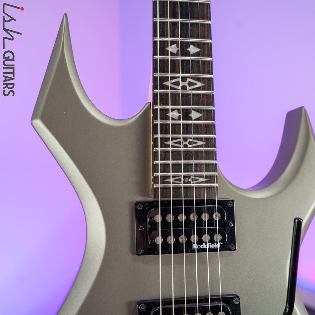 2000 B.C. Rich Dark Arts Warlock Silver/Grey