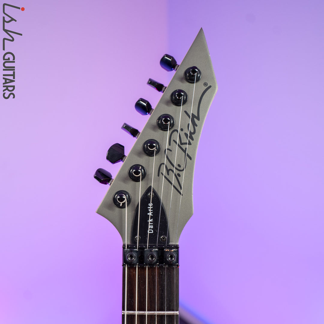 2000 B.C. Rich Dark Arts Warlock Silver/Grey