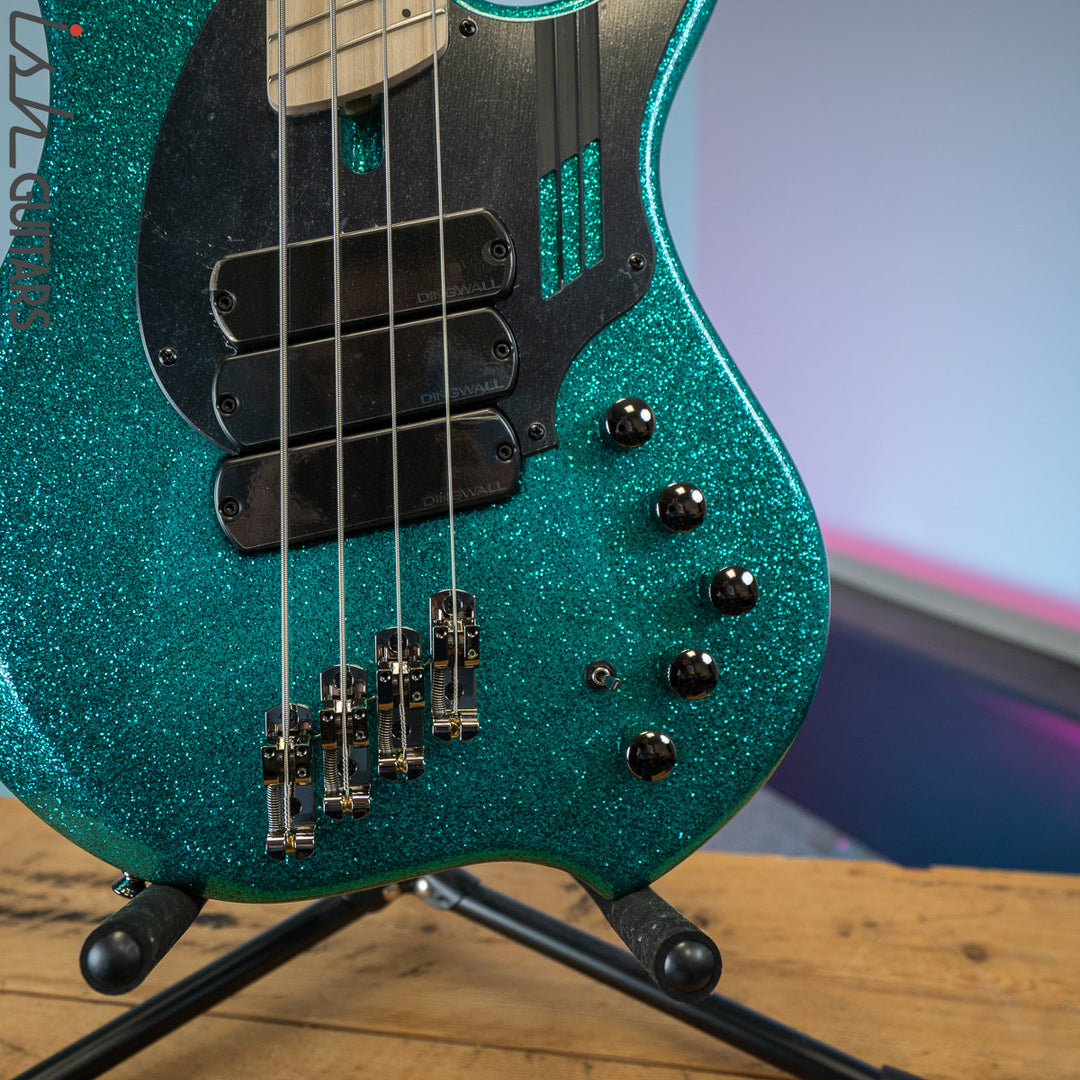 Dingwall NG-3 4-String Bass Gloss Aquamarine Metalflake