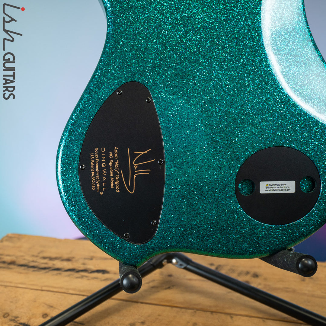Dingwall NG-3 4-String Bass Gloss Aquamarine Metalflake
