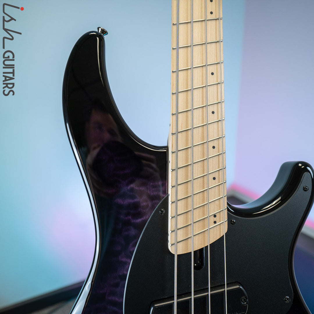 Dingwall Combustion 10th Anniversary 4-String 3 PUP Amethystburst Maple Fretboard