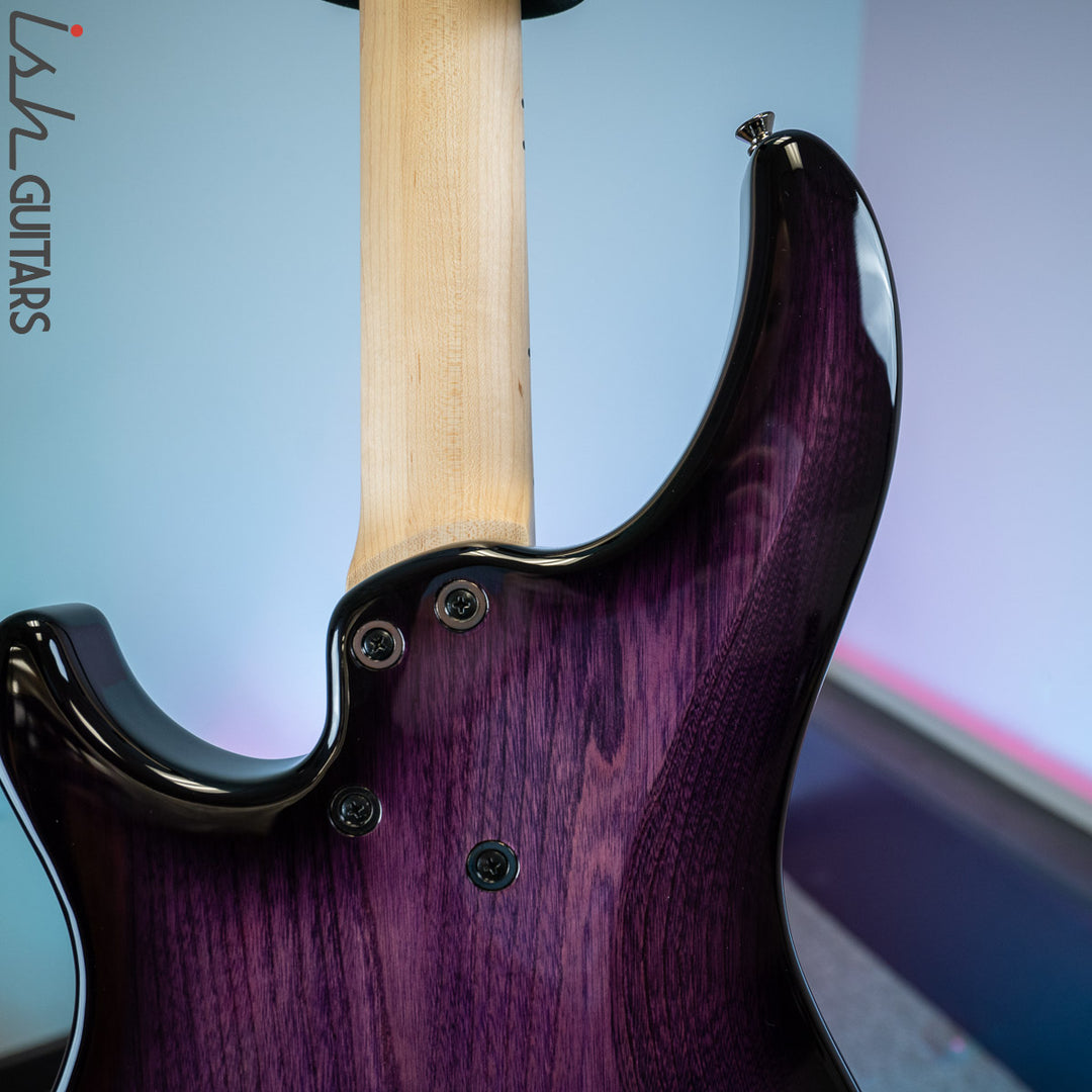 Dingwall Combustion 10th Anniversary 4-String 3 PUP Amethystburst Maple Fretboard