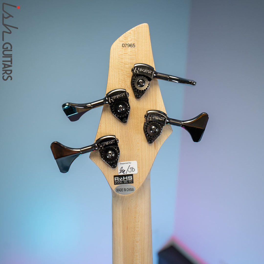 Dingwall Combustion 10th Anniversary 4-String 3 PUP Amethystburst Maple Fretboard