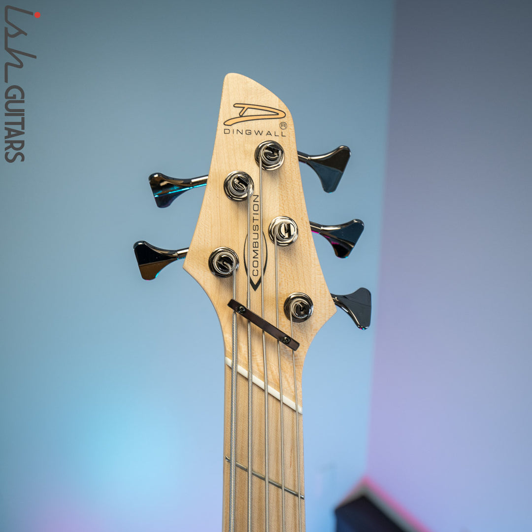 Dingwall 10th Anniversary Combustion 5-String 2 PUP Amethystburst Maple Fretboard