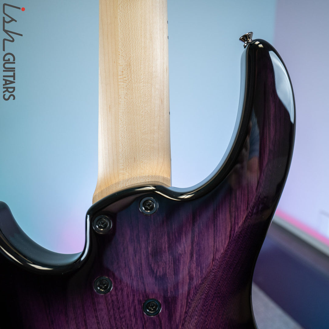 Dingwall 10th Anniversary Combustion 5-String 2 PUP Amethystburst Maple Fretboard