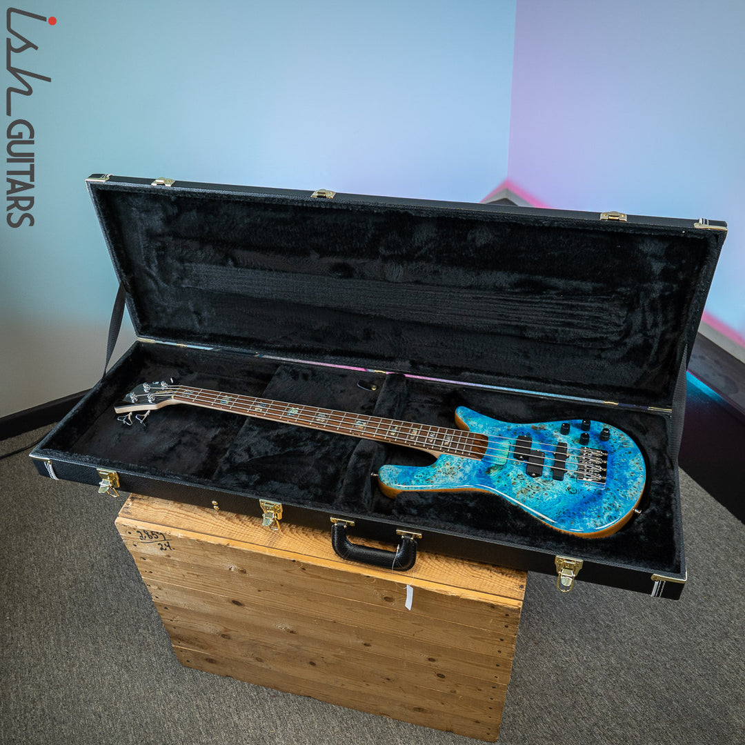 Spector NS-2BO Blue Tie Dye 4 String Bass Guitar