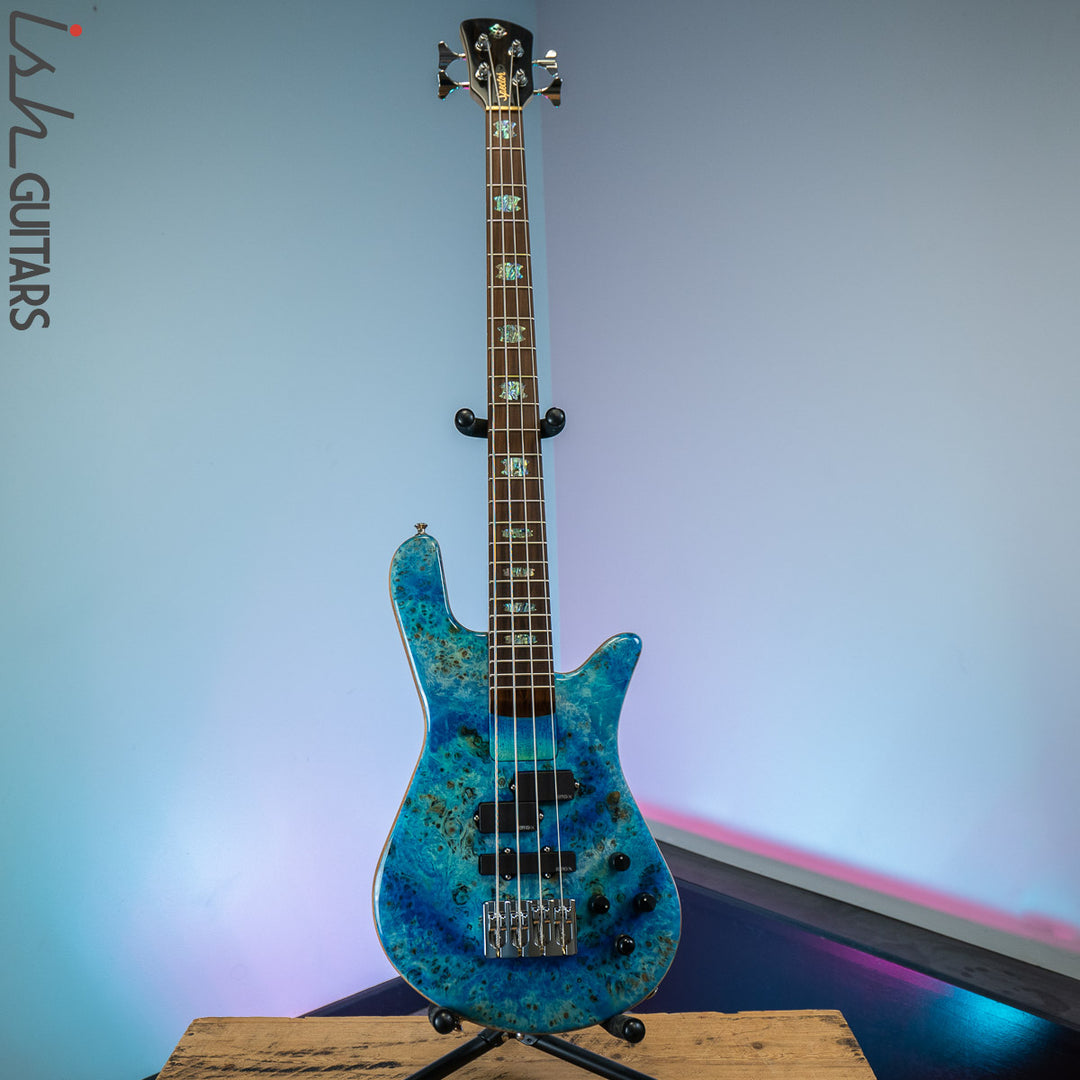 Spector NS-2BO Blue Tie Dye 4 String Bass Guitar