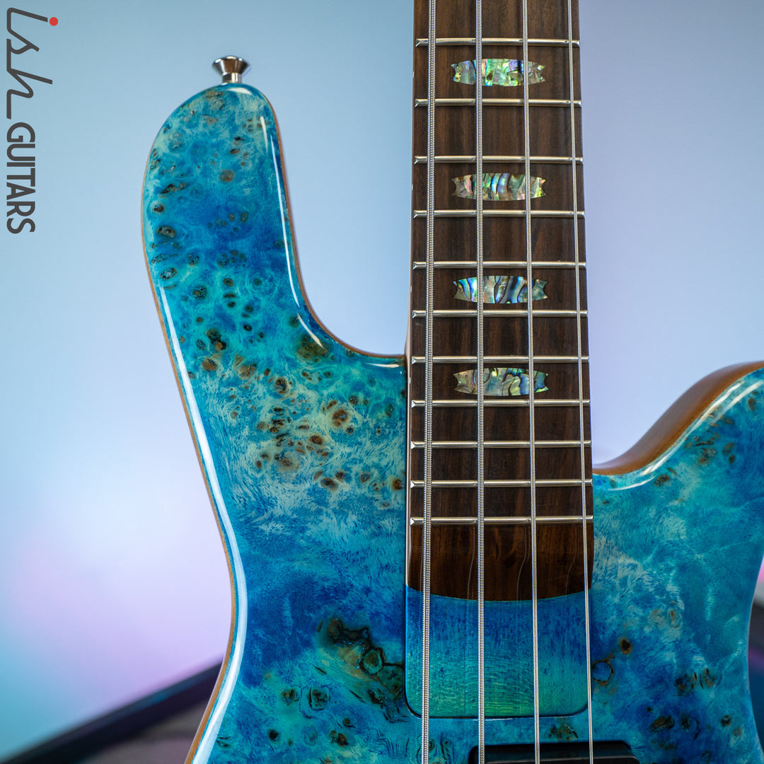 Spector NS-2BO Blue Tie Dye 4 String Bass Guitar