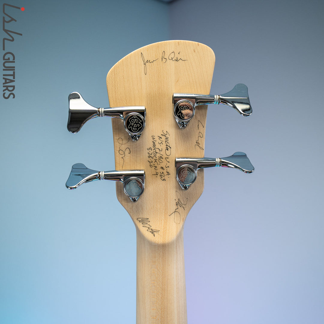 Spector NS-2BO Blue Tie Dye 4 String Bass Guitar