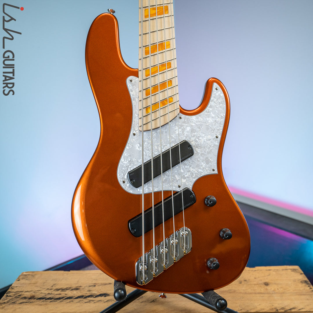 Dingwall Super J 5-String Candy Tangerine