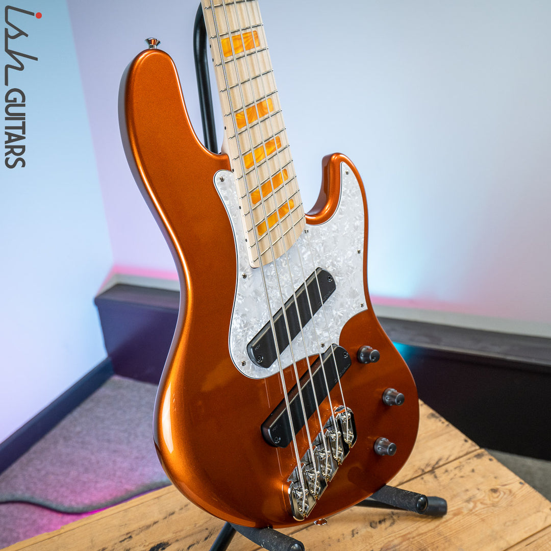 Dingwall Super J 5-String Candy Tangerine