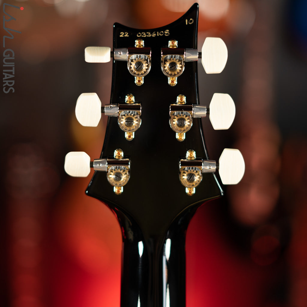 PRS Custom 24 35th Anniversary 10 Top Aquamarine w/ Black Burst