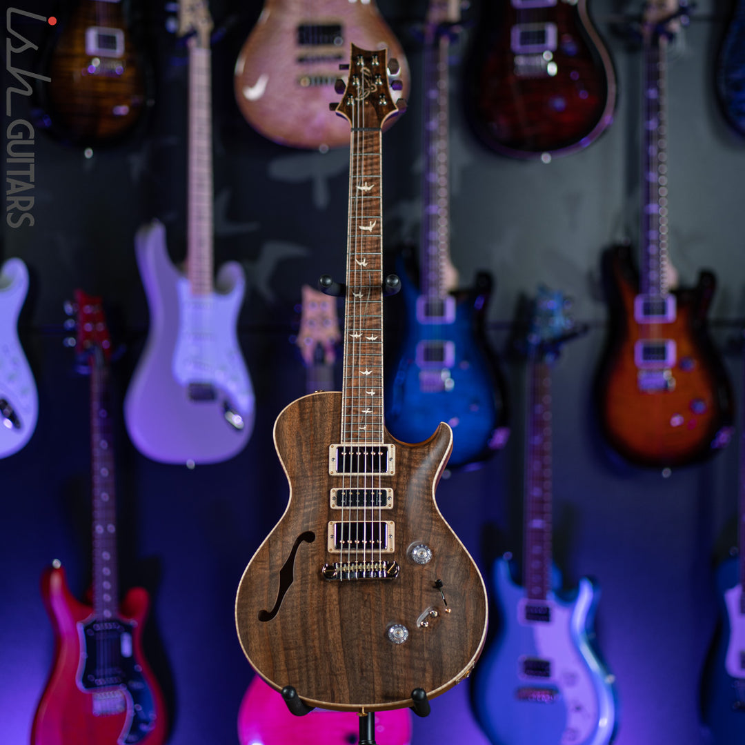 PRS Singlecut Special Semi-Hollow Private Stock Natural Figured Walnut
