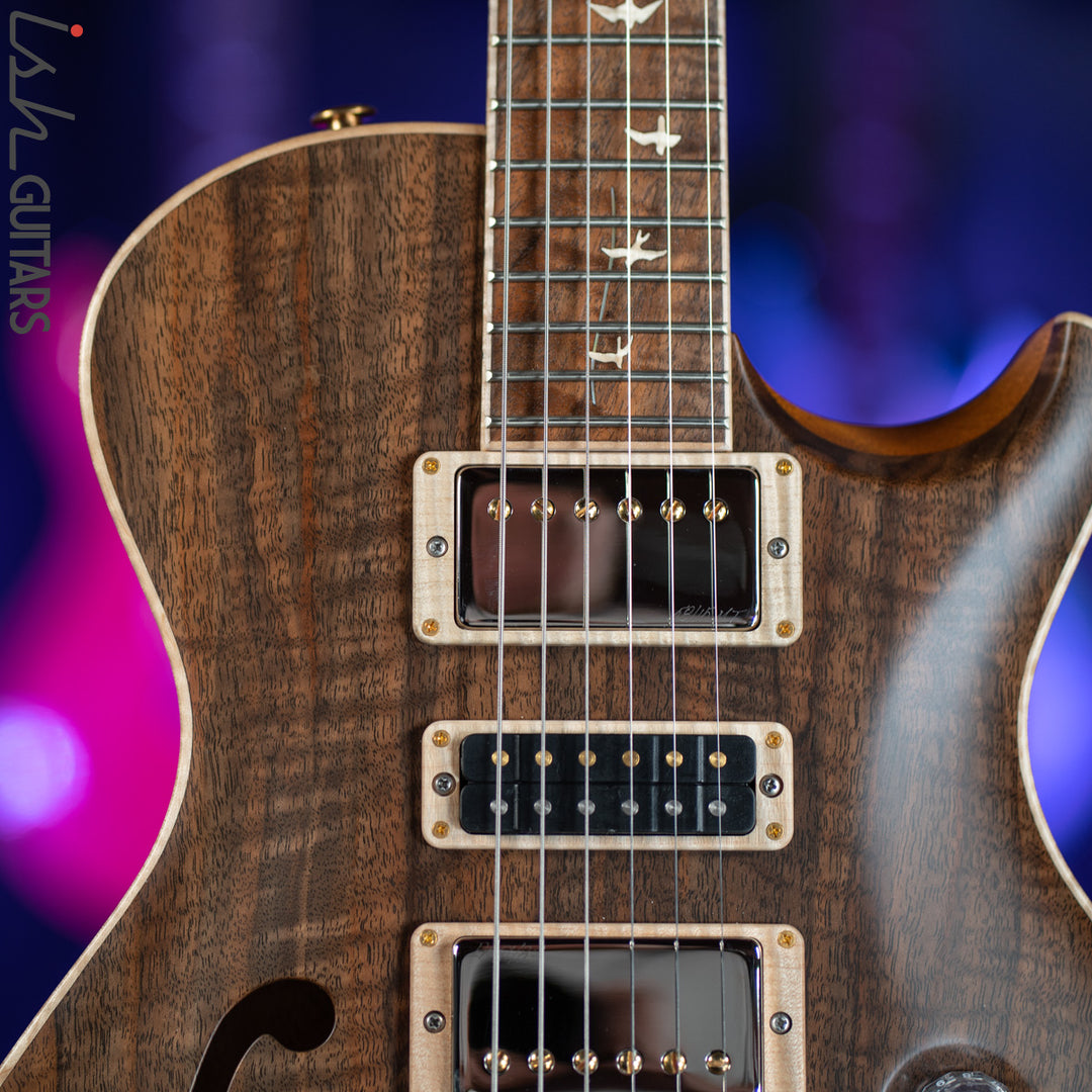 PRS Singlecut Special Semi-Hollow Private Stock Natural Figured Walnut
