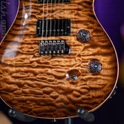 PRS Custom 24 Wood Library Copperhead Burst One Piece Quilt 10 Top Rosewood Neck
