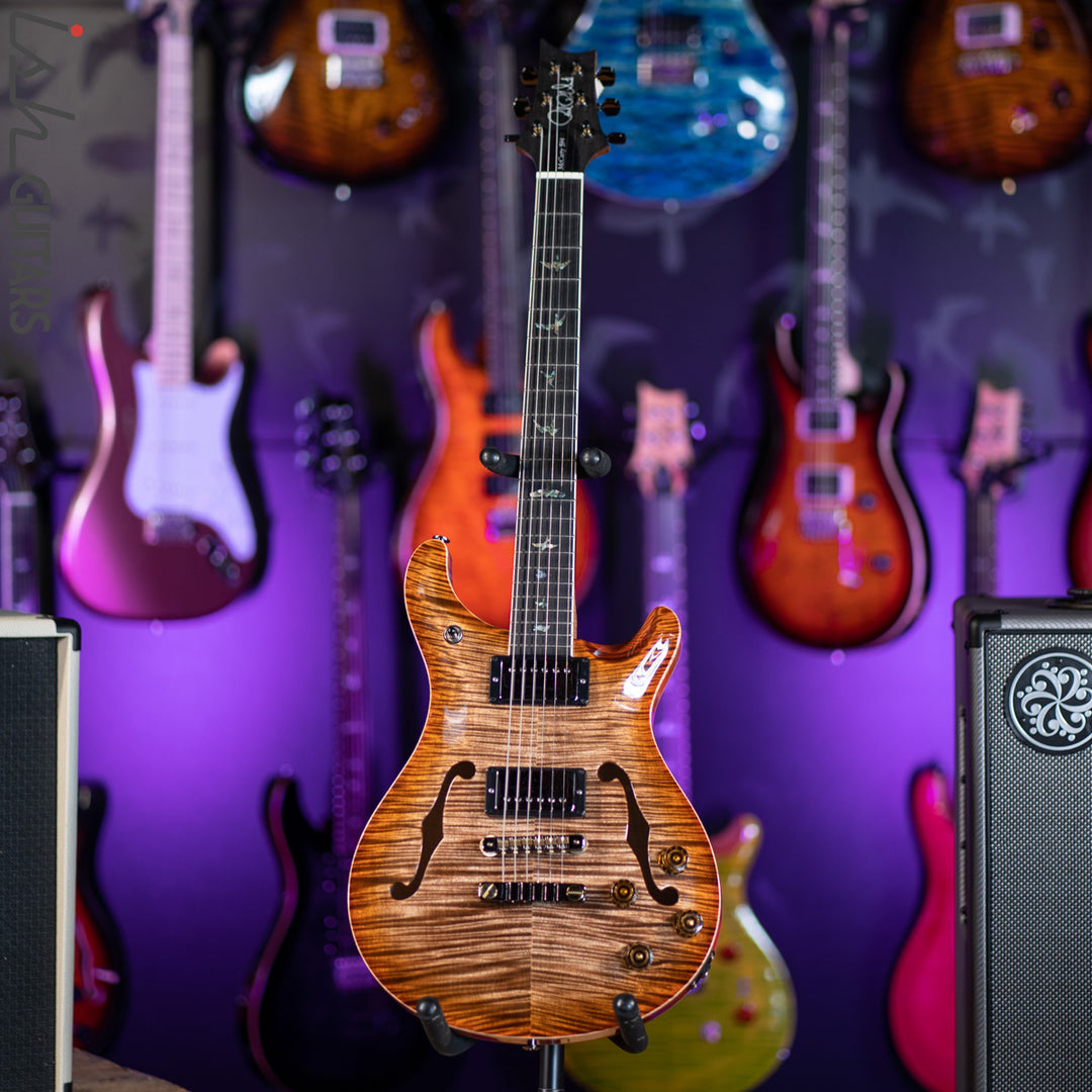 PRS McCarty 594 Hollowbody II Wood Library 10 Top Autumn Sky
