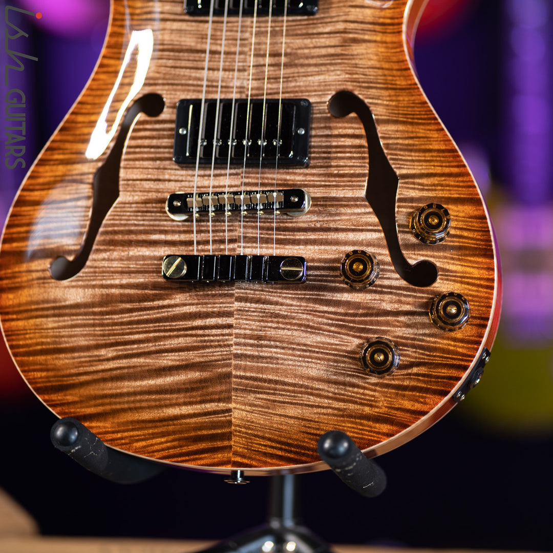 PRS McCarty 594 Hollowbody II Wood Library 10 Top Autumn Sky