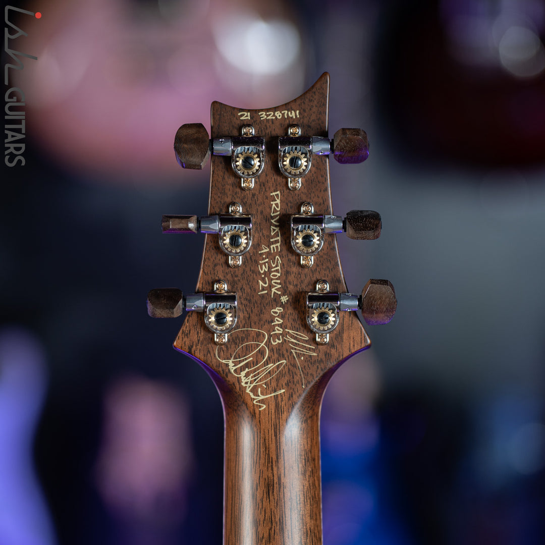 PRS Singlecut Special Semi-Hollow Private Stock Natural Figured Walnut