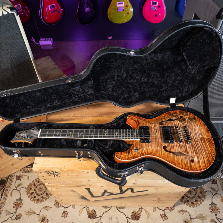 PRS McCarty 594 Hollowbody II Wood Library 10 Top Autumn Sky