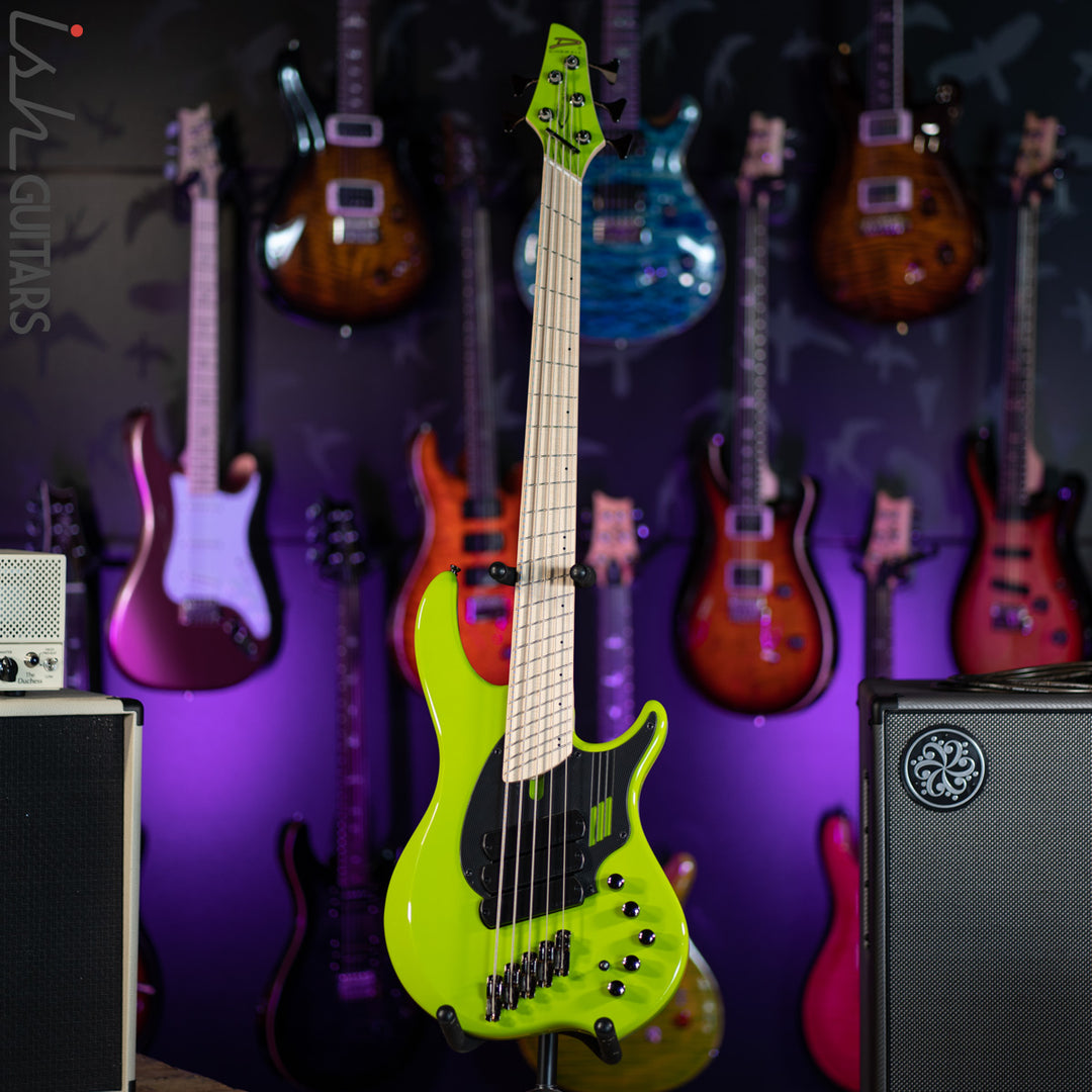 Dingwall NG-3 5-String Ferrari Green – Ish Guitars