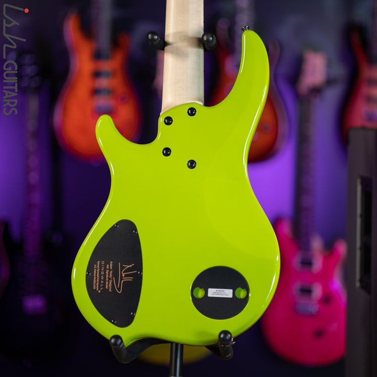 Dingwall NG-3 5-String Bass Ferrari Green – Ish Guitars