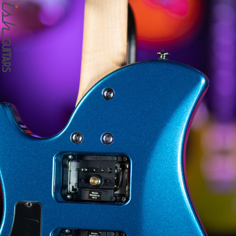Relish Guitars Trinity Metallic Blue – Ish Guitars