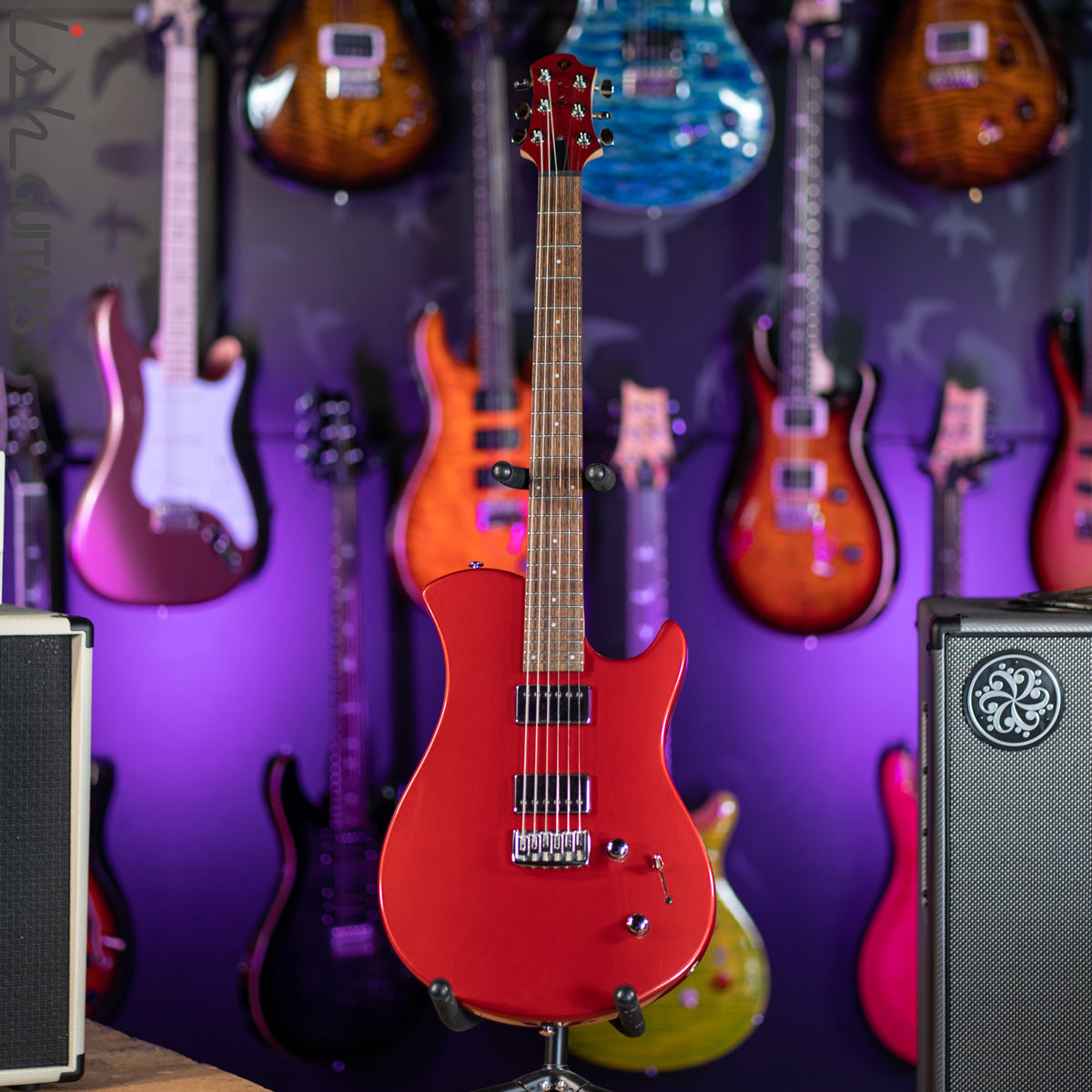 Relish Guitars Trinity Metallic Red – Ish Guitars
