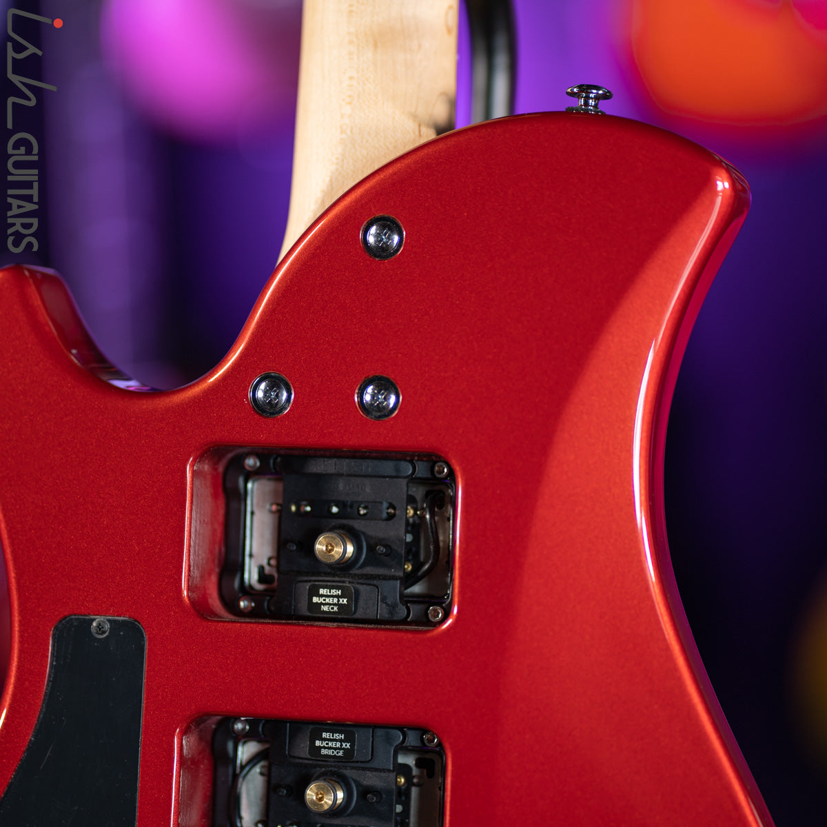 Relish Guitars Trinity Metallic Red – Ish Guitars