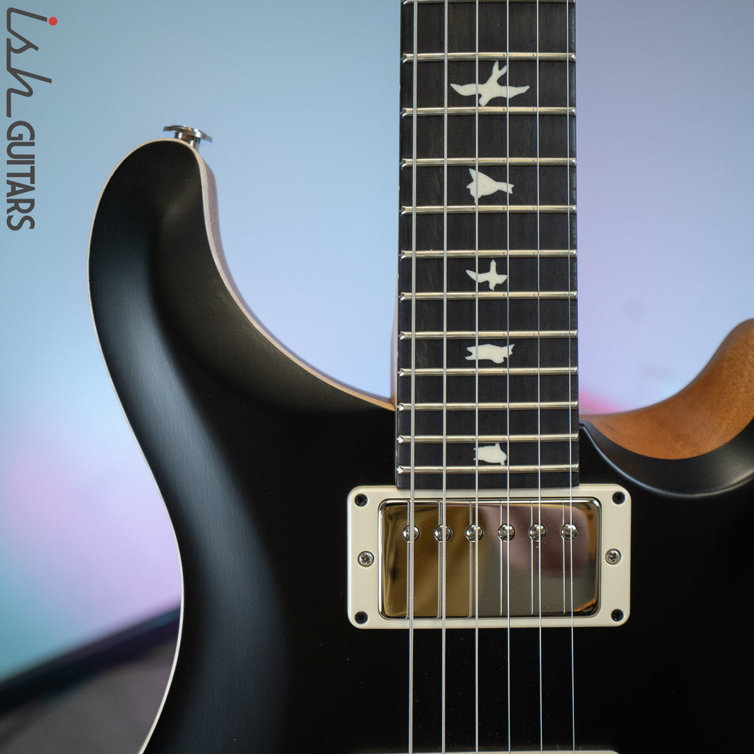 PRS CE 24 Satin Nitro 57/08 Ebony Fretboard Black