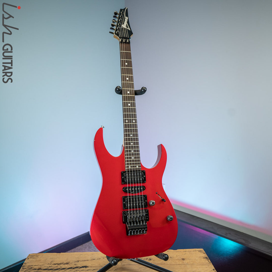 1987 Ibanez RG570 Guitar Lipstick Red Made in Japan