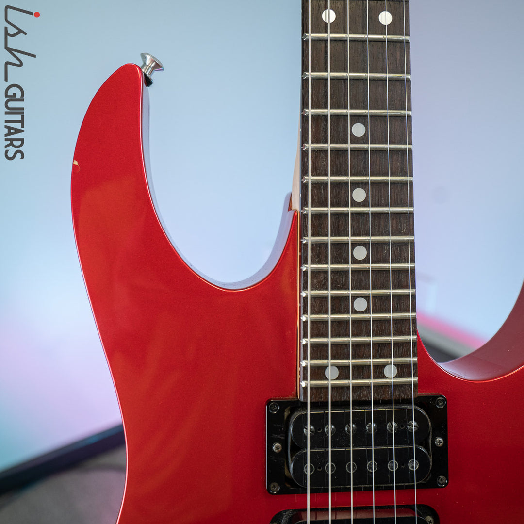 1987 Ibanez RG570 Guitar Lipstick Red Made in Japan
