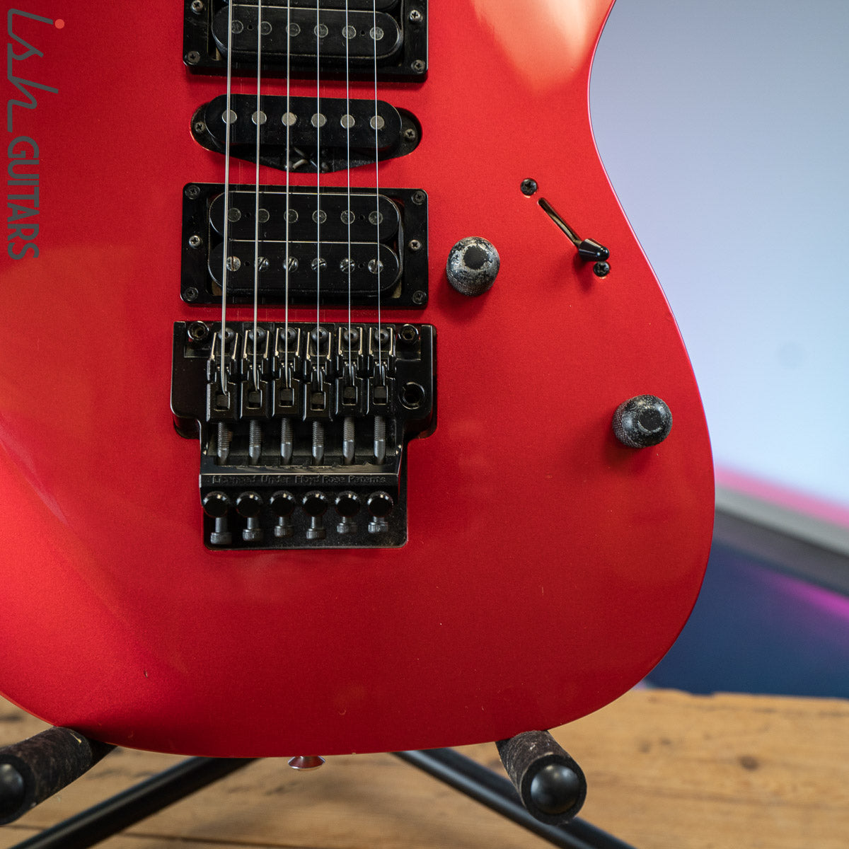 1987 Ibanez RG570 Guitar Lipstick Red Made in Japan – Ish Guitars