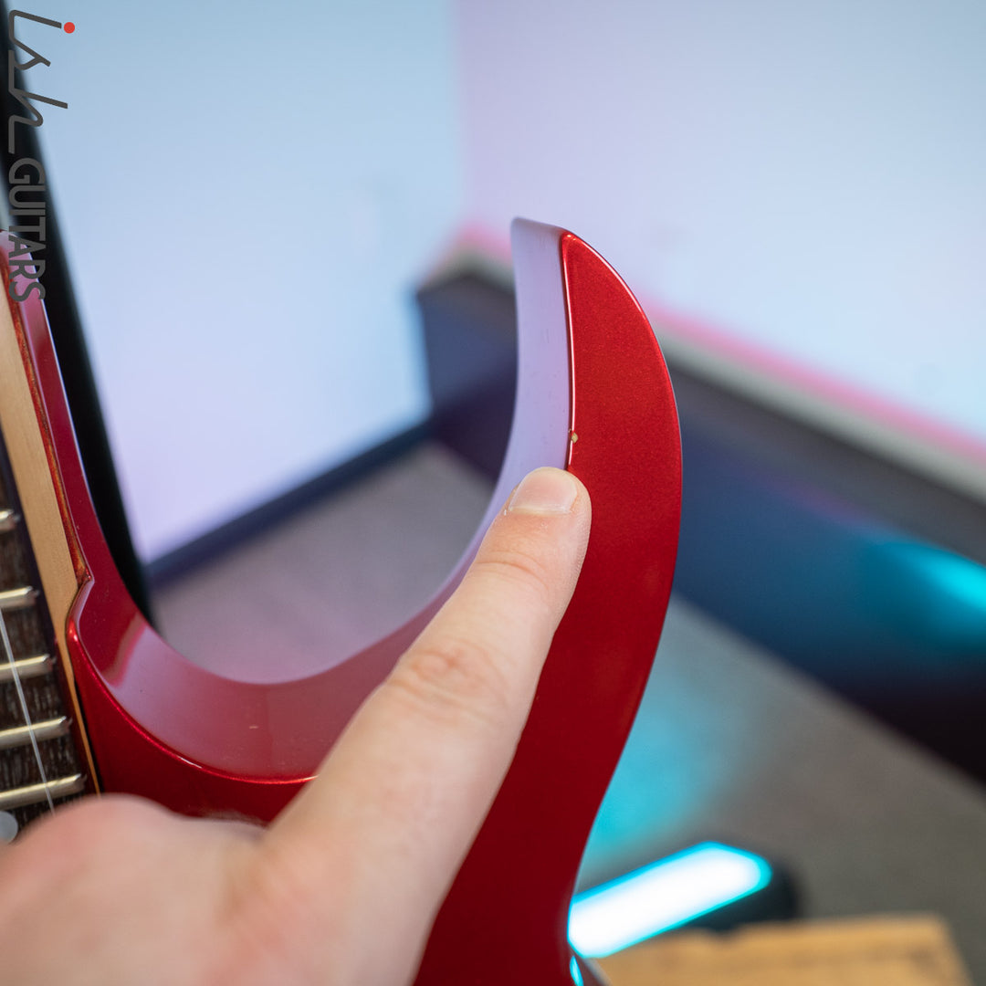 1987 Ibanez RG570 Guitar Lipstick Red Made in Japan