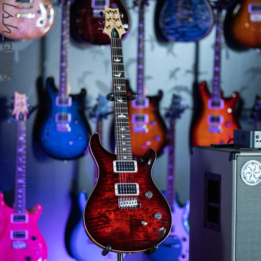 PRS CE 24 Fire Red Burst Electric Guitar