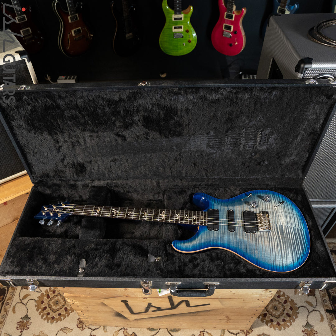 2011 PRS 513 Faded Blue Burst 10 Top