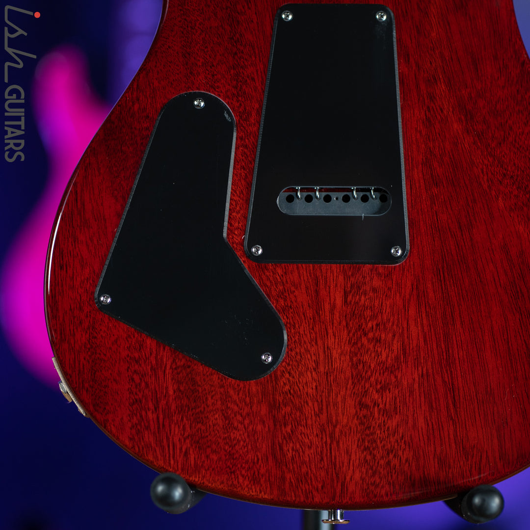 PRS CE 24 Fire Red Burst Electric Guitar